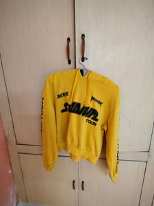 Stylish Yellow  Justin Bieber Hoodie
