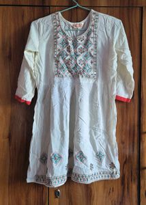 Elegant White Kurta