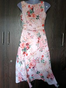 Floral Print Sleeveless Dress