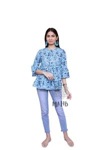 Short Kurti to Be Worn Over Jeans
