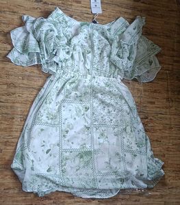Floral Ruffle Dress