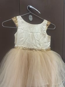 Golden Party Frock