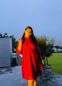 Red Midi Dress