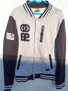 ⚫️🩶Cool Varsity Jacket