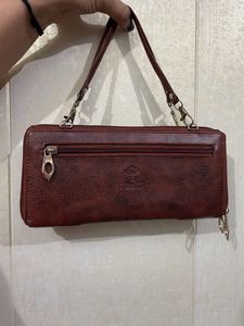 Synthetic Leather Wallet Handbag
