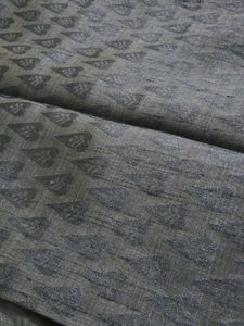 Elegant Grey &amp; Gold Saree