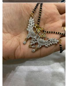 Ad Mangalsutra With Earrings