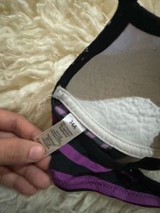 Purple Soft Bra