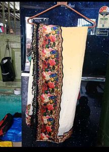 Elegant Floral Saree