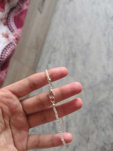 Minimal Iridescent Beaded Bracelet