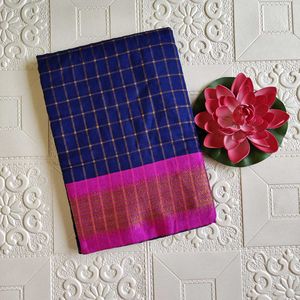 Elegant Red Cotton Saree