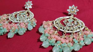 Pintrest Jhumkas Pastel Color 💗💚