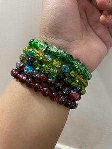 Dual Tone Crystal Bracelet