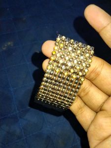 Beaded Rhinestone Watch