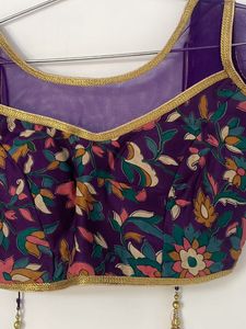 Floral Purple Blouse