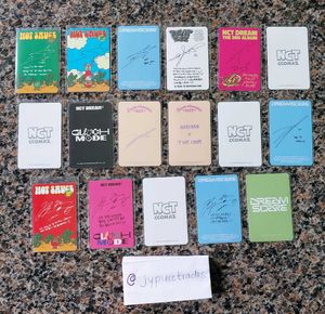 Kpop NCT Miscellaneous Official Photocards