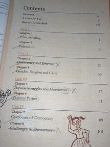 Democratic Politics II - Class X.