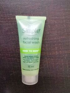 Johnsons Baby Oil And Simple Refreshing Face Wash