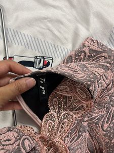 Paisley Lace Sleeveless Dress