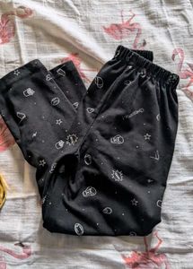Cute Black Pajama Pants