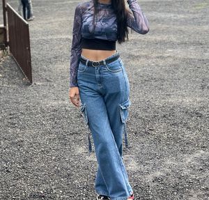 Trendy Mesh Long Sleeve Top