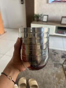 Set Of 6 Steel Bowls