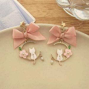 KOREAN RIBBON 🎀 EARRING