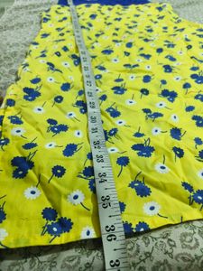 Sleevless Net Neck Design Kurta