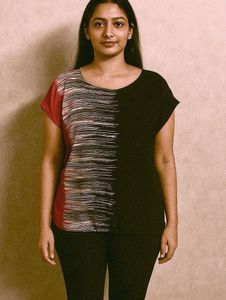 Stylish Patterned Top
