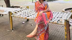 Bohemian Print Maxi Dress