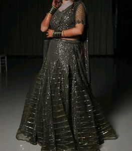 Sequin Lehenga Choli