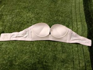 White Strapless Bra