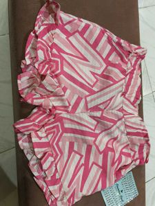 Cute Girls' Ruffle Shorts