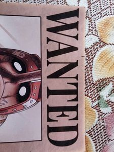 One Piece God Usopp Wanted Poster