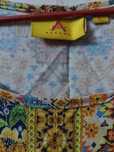 Vibrant Geometric &amp; Abstract Print Kurta