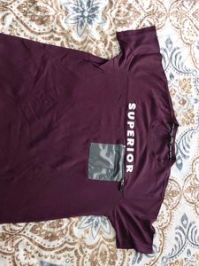 Stylish Maroon T-Shirt