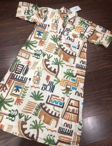 Stylish Boho Print Kurta Chest 44”