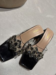V.Fashion Embellished Heels