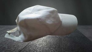 Plain White Baseball Cap