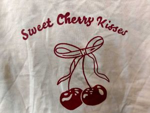 Cherry Crop Top