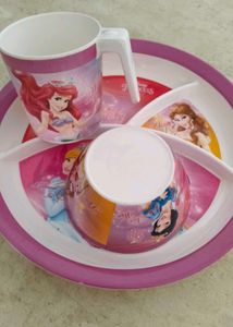 Set Of Two Cute Dinnerware For Kids...Like New..