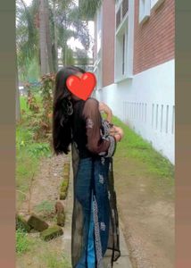 Embroidered Sheer Shrug