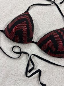 Chic Chevron Bikini Top