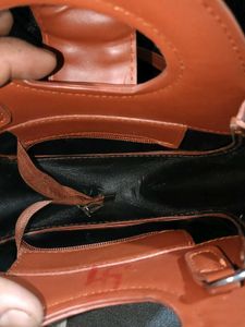 Unique Handle Crossbody Bag