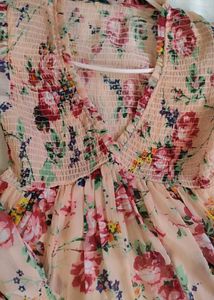 Chiffon Mini Dress