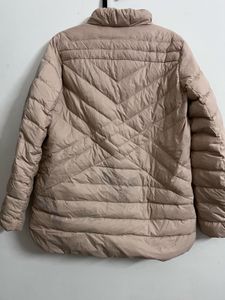 Beige Puffer Jacket