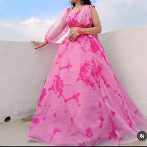 Organza Designer Lahanga