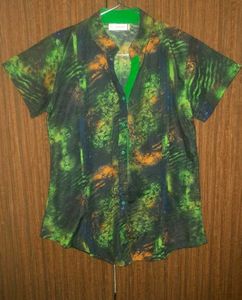 Green Tie-die T-shirt