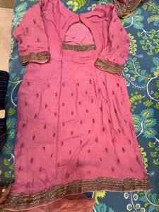 Price Drop—Heavy Work Pink Suit