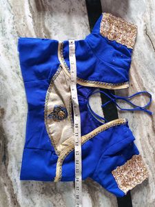 Navy Blue Saree.